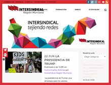 Tablet Screenshot of intersindicalrm.org